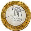 Image 2 : .999 Silver The Mirage Las Vegas, Nevada $10 Casino Gaming Token Limited Edition