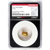 Image 1 : 3.72 Gram Yukon Gold Nugget NGC Vaultbox Unvaulted