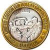 Image 1 : .999 Silver Aladdin Resort Casino Las Vegas, NV $10 Limited Edition Gaming Token
