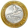 Image 2 : .999 Silver Aladdin Resort Casino Las Vegas, NV $10 Limited Edition Gaming Token