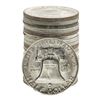 Image 2 : Roll of (20) Brilliant Uncirculated 1957-D Franklin Half Dollar Coins