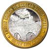 Image 1 : .999 Silver City Casino Las Vegas, Nevada $10 Limited Edition Gaming Token