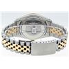 Image 6 : Rolex Mens Two Tone White Diamond Datejust Wristwatch