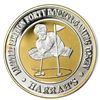 Image 1 : .999 Silver Harrahs Lake Tahoe, Nevada $40 Casino Limited Edition Gaming Token