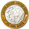 Image 2 : .999 Silver Lawmen Series Wyatt Earp $10 Limited Edition Casino Gaming Token