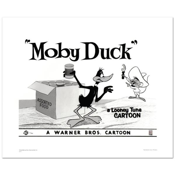 Looney Tunes "Moby Duck - Daffy Duck & Speedy Gonzales" Limited Edition Giclee
