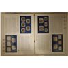 Image 2 : 2003 US MINT SET (UNC) P/D ON LARGE INFO CARDS