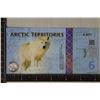 Image 1 : 2012 ARCTIC TERRITORIES 6 POLAR DOLLAR CRISP UNC
