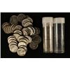 Image 1 : 2 SOLID DATE $2 ROLLS OF 1963 UNC JEFFERSON NICKS
