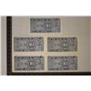 Image 2 : 5-1962 BANK OF KOREA 10 JEON CRISP UNC BILLS