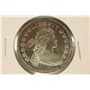 Image 1 : 1 TROY OZ .999 FINE SILVER PF ROUND FLOWING HAIR