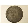 Image 1 : 1600'S HAND HAMMERED POLAND SILVER 1/24 TALER