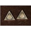 Image 1 : 2-2 GRAM .999 FINE SILVER INGOTS PYRAMID SHAPED PF
