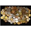 Image 2 : 2 LBS APRROX. OF ASSORTED FOREIGN COINS. MANY BU