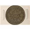 Image 1 : 1874 GERMAN SILVER 1 MARK .1606 OZ. ASW