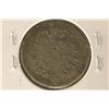 Image 2 : 1874 GERMAN SILVER 1 MARK .1606 OZ. ASW