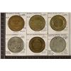 Image 1 : 6 METAL $1 CASINO GAMING TOKENS: GOLDEN NUGGET,