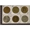 Image 2 : 6 METAL $1 CASINO GAMING TOKENS: GOLDEN NUGGET,
