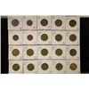 Image 2 : ERROR- 20 GREECE ERROR COINS: 1-20 LEPTA (1971)