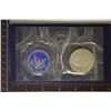 Image 1 : 1971-S IKE UNC SILVER DOLLAR (BLUE PACK)