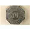 Image 2 : 1918 KLEINGELDERSATZMARKE 50 PFENNING NOTGELD