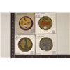Image 2 : 4 US MILITARY COLORIZED CHALLENGE COINS: KOREA