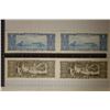 Image 2 : 4 BRAZIL CRISP AU/UNC BILLS: 2-1 CRUZEIRO & 2-5
