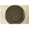 Image 1 : 1847 NETHERLANDS SILVER 1 GULDEN .3038 OZ. ASW