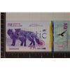 Image 1 : 2020 ARCTIC $5 CRISP UNC POLYMER COLORIZED BILL