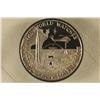 Image 1 : .68 TROY OZ .999 FINE SILVER PROOF SPACE ROUND