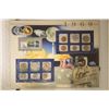 Image 1 : 1969 US MINT SET (UNC) P/D/S ON LARGE INFO CARD