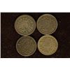 Image 1 : 1881, 1890 & 2-1894 GUATEMALA 1/2 SILVER REALS