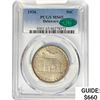 Image 1 : 1936 CAC Delaware Half Dollar PCGS MS65