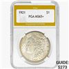 Image 1 : 1921 Morgan Silver Dollar PGA MS65+