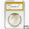 Image 1 : 1879-S Morgan Silver Dollar PGA MS66+ PL