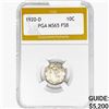 Image 1 : 1920-D Mercury Silver Dime PGA MS65 FSB
