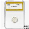 Image 1 : 1870 Seated Liberty Dime PGA PR65
