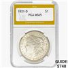 Image 1 : 1921-D Morgan Silver Dollar PGA MS65