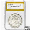 Image 1 : 1885-CC Morgan Silver Dollar PGA MS66+ PL