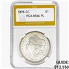 Image 1 : 1878-CC Morgan Silver Dollar PGA MS66 PL
