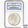 Image 1 : 1887-O Morgan Silver Dollar NGC BU