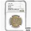 Image 1 : 1936 Cleveland Half Dollar NGC MS66