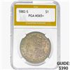 Image 1 : 1882-S Morgan Silver Dollar PGA MS65+