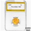 Image 1 : 1909 Wheat Cent PGA MS66+ RED