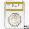Image 1 : 1900-O/CC Morgan Silver Dollar PGA MS65