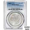 Image 1 : 1902 Morgan Silver Dollar PCGS MS62