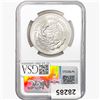 Image 2 : 1985Mo 1oz. Silver Mexicanos Onza NGC MS66