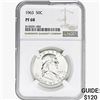Image 1 : 1963 Franklin Half Dollar NGC PF68