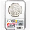 Image 2 : 1985Mo 1oz. Silver Mexicanos Onza NGC MS66