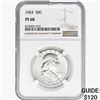 Image 1 : 1963 Franklin Half Dollar NGC PF68